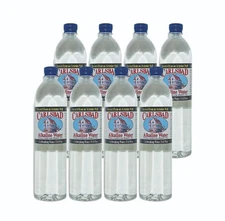 Carlsbad Alkaline Water- 33.8 Fl oz (1L) (8 Bottles)