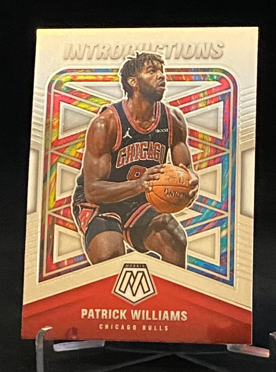 2020-21 Panini Mosaic Introductions #2 Rookie Patrick Williams Chicago Bulls