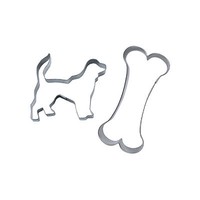 StäDter Ausstecher - Ausstechformen - Hundeparadies - Set, 2-Teilig