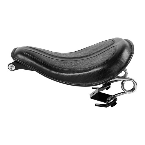 Rider Driver Seat w/Spring Bracket Fit For Harley Sportster XL 2004-06 2010-2022 - Picture 10 of 12