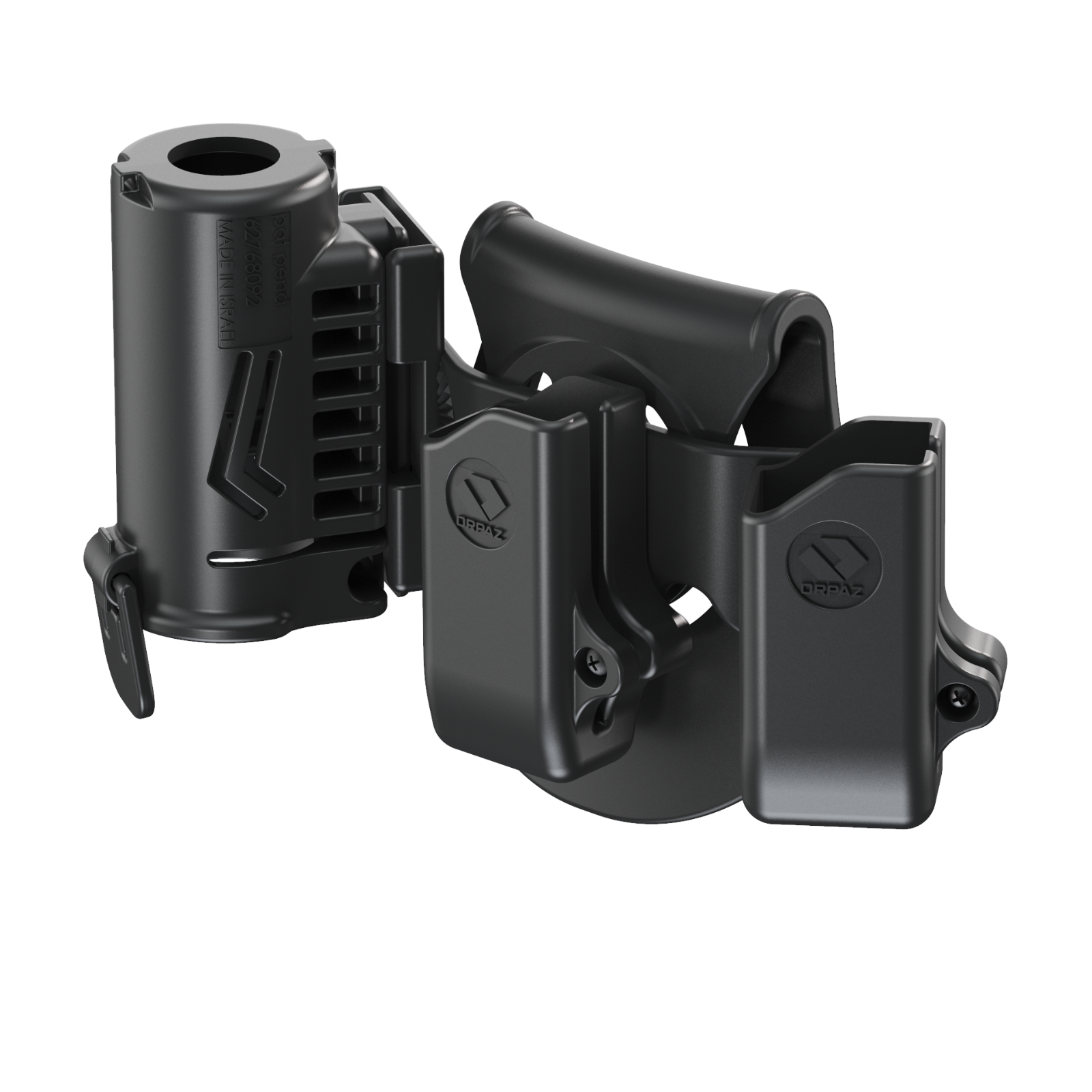 Orpaz Holster Double Magazine Pouch + Pepper Spray Holster w/ Paddle