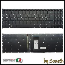 TASTIERA ITALIANA PER ACER TRAVELMATE P2 P215-52G-58HP NERA RETROILLUMINATA