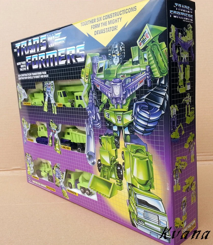 Transformers Reissue G1 DEVASTATOR new version MISB Gift Box - Image 3 of 4
