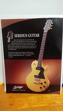 COLLINGS GUITAR PRINT AD 11 X 8.5