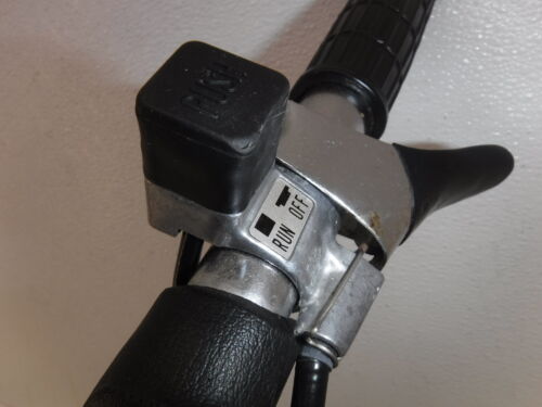 1974 Yamaha sl433 HANDLEBARS STEERING CONTROLS CABLES SWITCHES - Picture 3 of 10