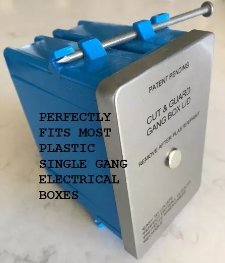 Drywall Box Outlet Cutout Tool Lid 10 Pack SEE VIDEO Find Using Guide Point Bits