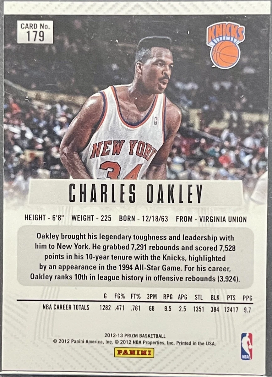 2012-13 Panini Prizm Charles Oakley