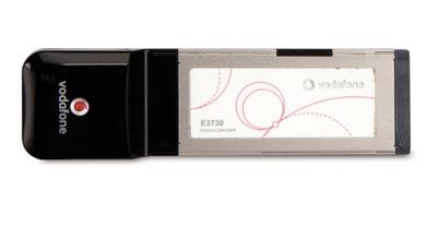 Vodafone E3730 Mobile Connect Card UMTS Express Card 34mm HDSPA 7.2 Mbit/s