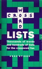Crossword Lists By Anne Stibbs. 9780747503453