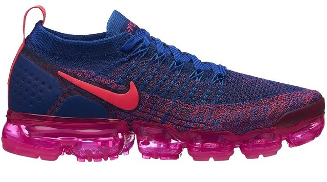 NIKE AIR VAPORMAX FLYKNIT 2 - WOMEN'S Racer Pink/Racer Blue/Pink Blast SE02-257 | eBay