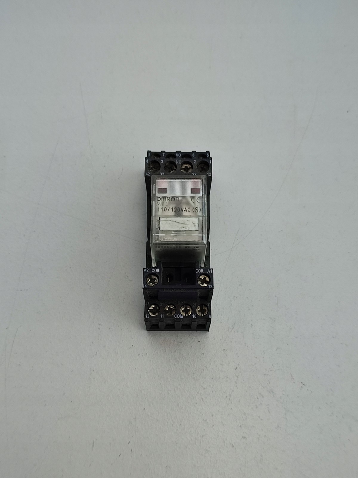Omron MY4 Relay 110/120VAC with Socket