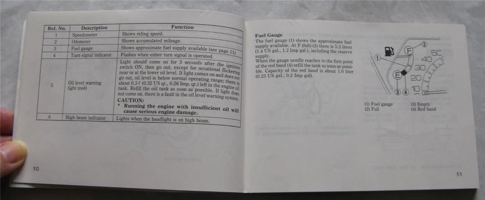 HONDA NH80 Motorcycle Owners Handbook 1988 #37GC8600 Multi-Lingual - Image 2 of 4