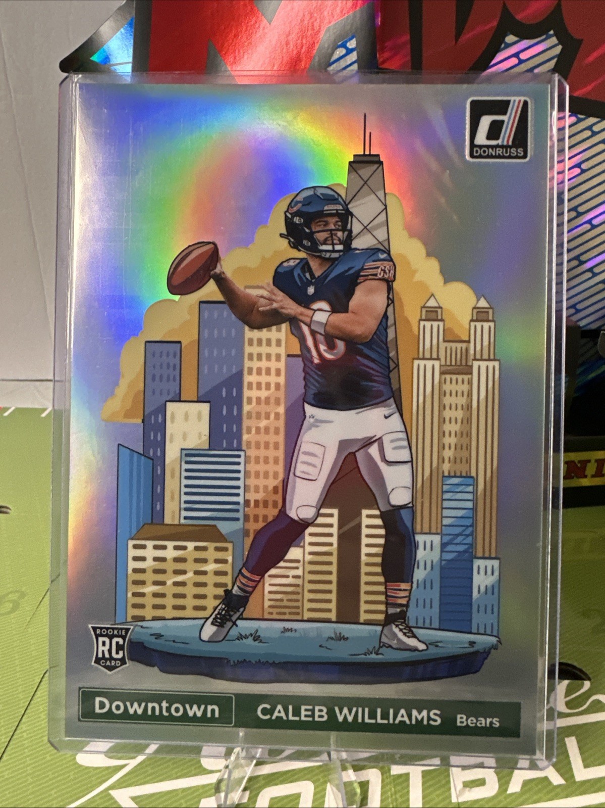 2024 Panini Donruss - Downtown! Caleb Williams #21 Oversized (RC)