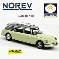 CitroëN Id Break Kombi 1960-67 Absinthe GrüN Green 1:87 Norev 155061