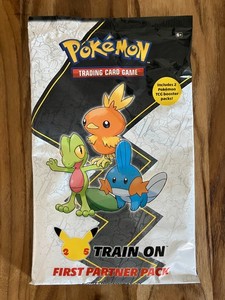 pokemon trading card game train on first partner pack TCG: 25th Anniversary Johto 1 Basic Energy Pokemon 25th Anniversary Train On