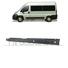 Stoßstange hinten Mitte schwarz für PDC für Ducato Jumper Movano Boxer ab 2014