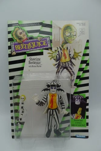 Vintage Kenner 1989 Beetlejuice - Showtime Beetlejuice With Rattler