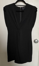 Asos Design Women's Black Sleeveless Mini Dress Size 6