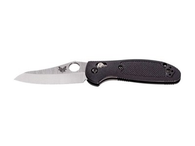 Benchmade Mini Griptilian 555-S30V Sheepfoot schwarz