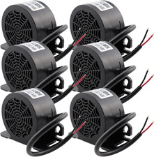 Backup Alarm 110dB 12V-80V DC Waterproof Industrial Heavy-Duty Backup Reverse Wa