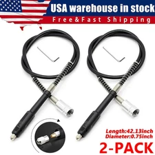 42" Extension Flexible Rotary Drill Tool Drive Flex Shaft Attachment For Dremel
