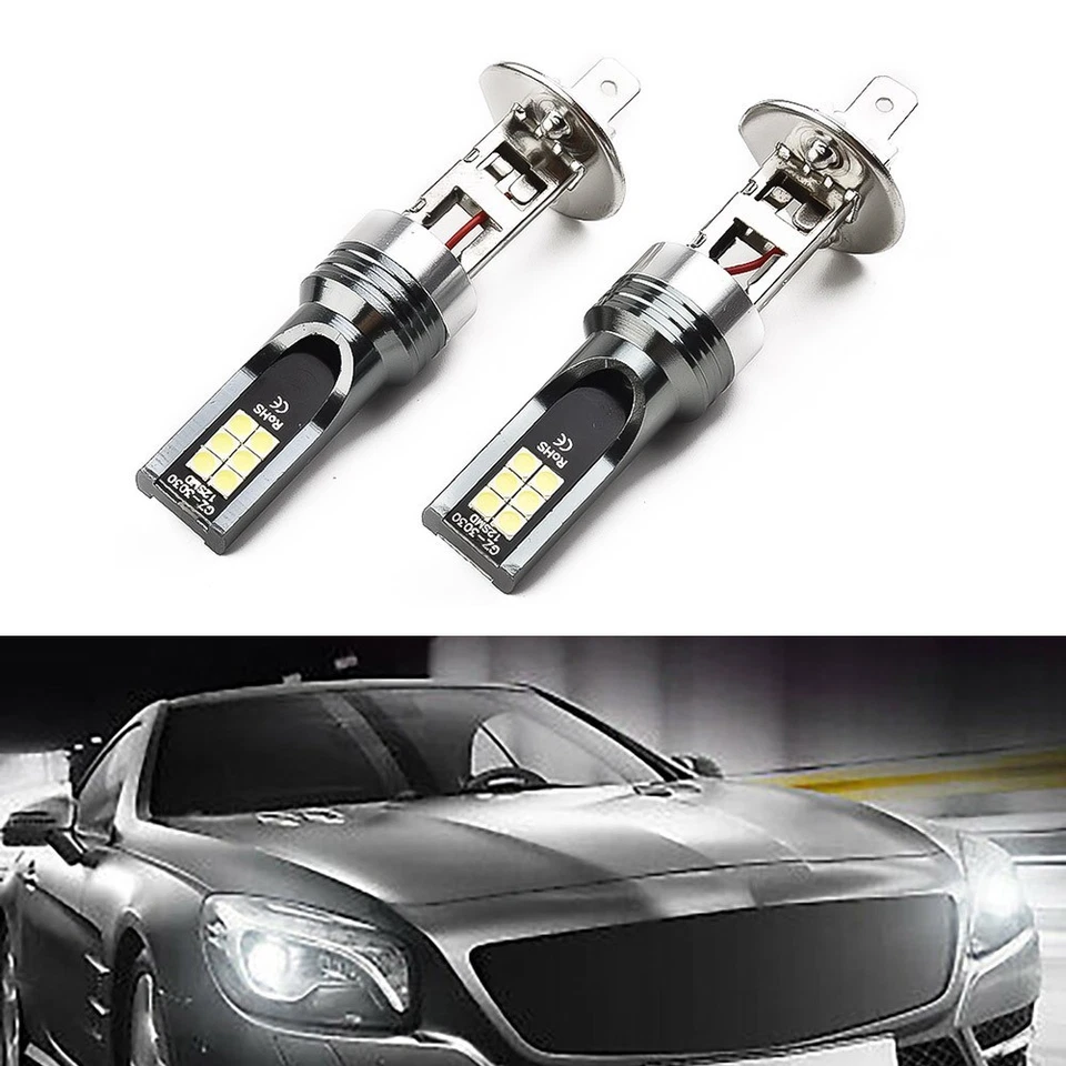 LED Lights Bulbs Kit 6500K 9V-32V Accessories Conversion Headlight High Low Beam - Image 2 of 4