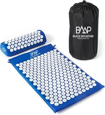 Acupressure Mat with Pillow & Carrying Bag - Acupressure Mat for Trigger Point M