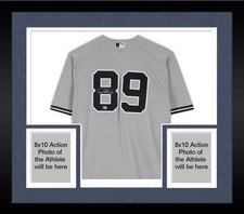 Framed Jasson Dominguez New York Yankees Autographed Gray Nike Authentic Jersey