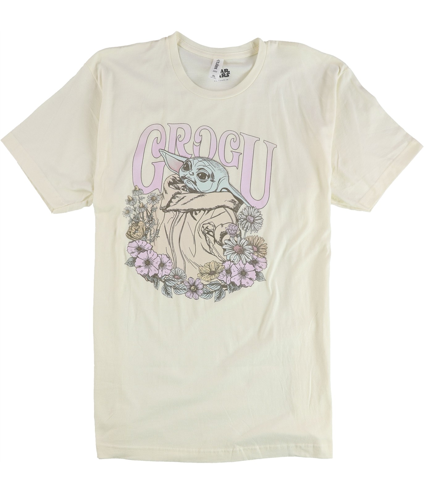 Мужская футболка с графическим принтом Звездные войны темно-белая X-Large 3290₽