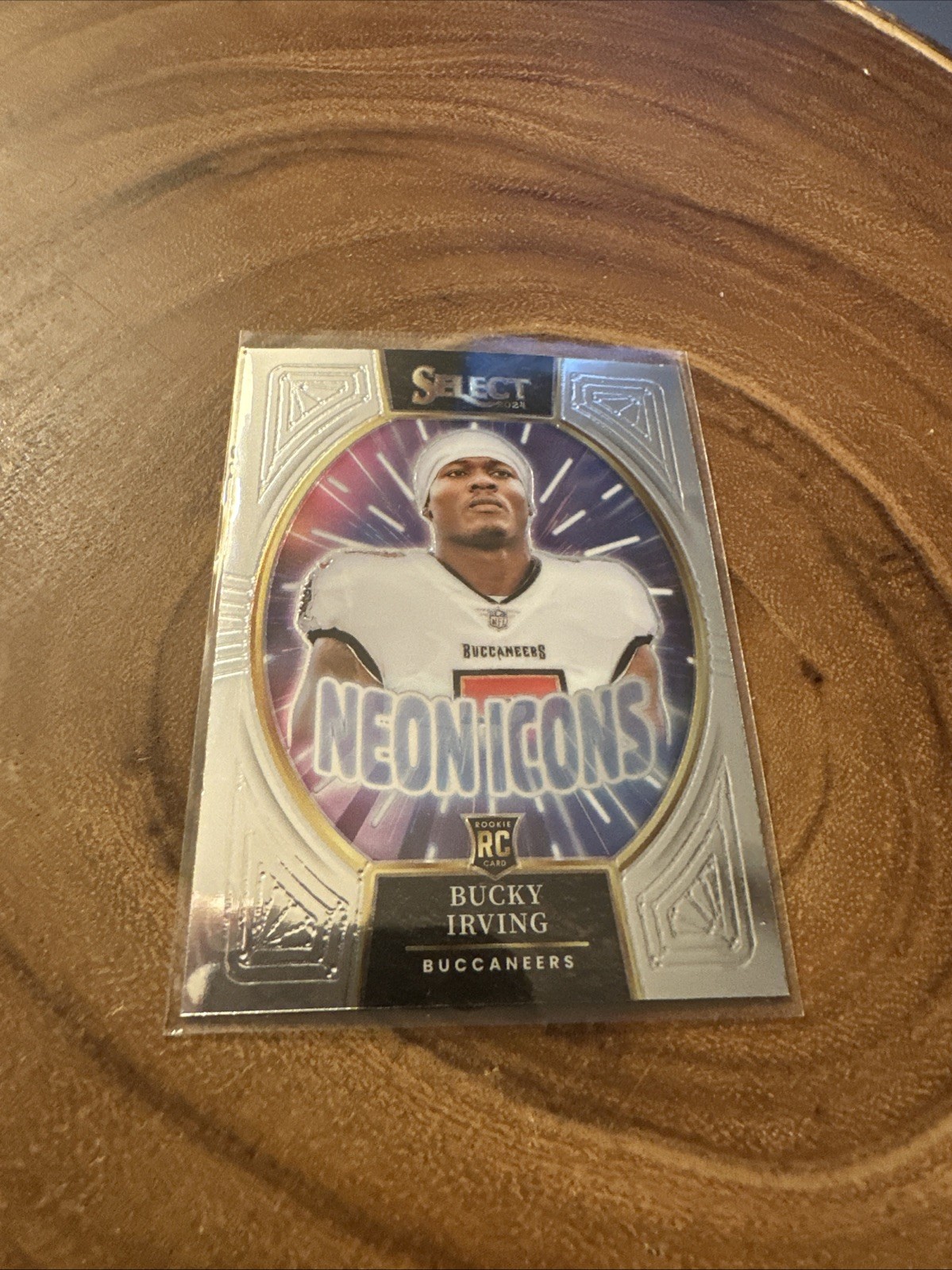 2024 Panini Select - Neon Icons Bucky Irving #12 (RC)