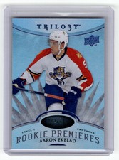 2014-15 Upper Deck Trilogy Aaron Ekblad Rookie Premieres #111 Radiant Blue /499
