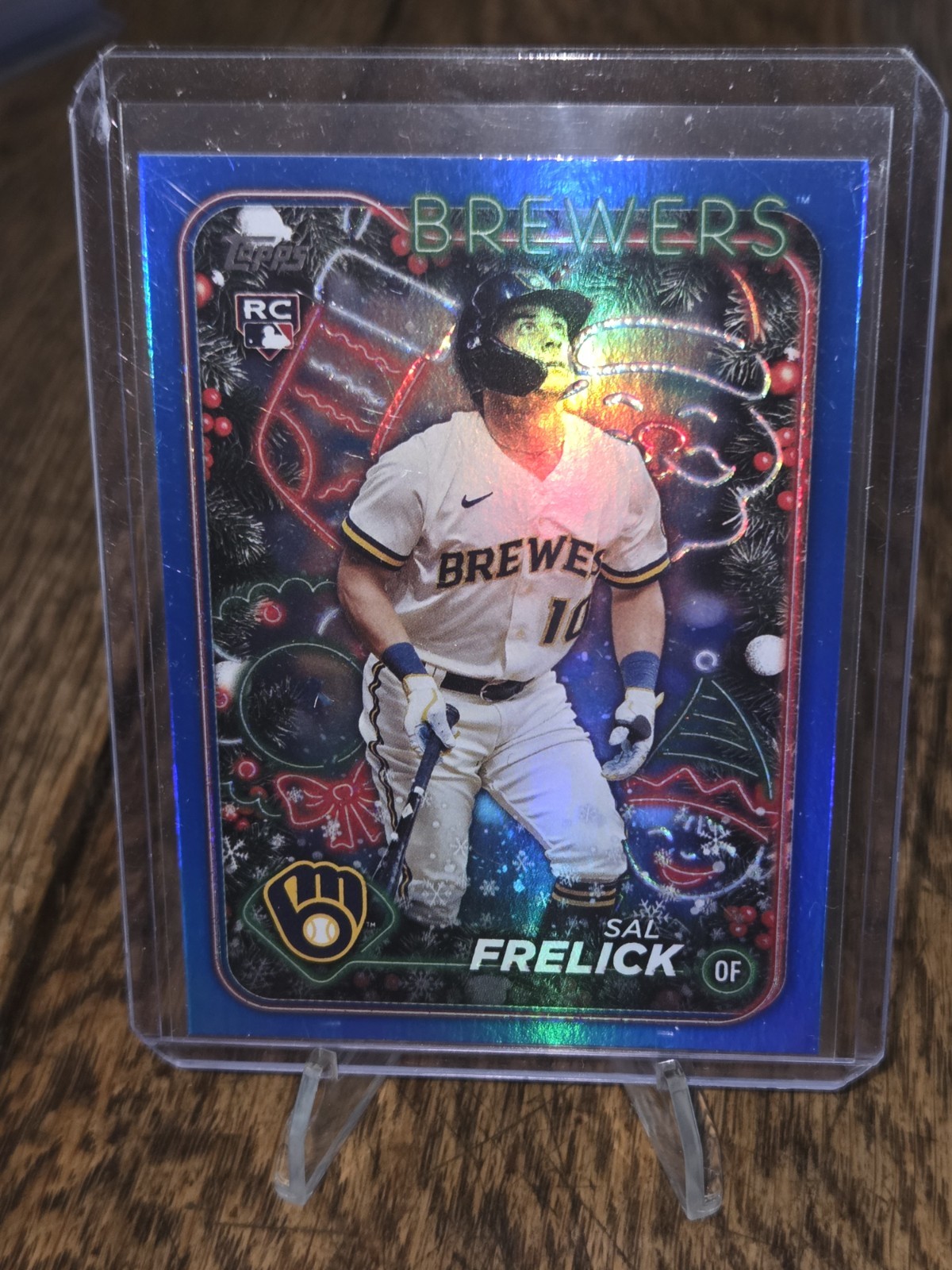 2024 Topps #76 Sal Frelick Royal Blue RC