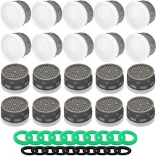 Faucet Aerator 1.5GPM Flow Limiter Insert Faucet Aerator Part Used for Bathro...