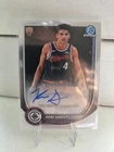 Topps 2025-26 Bowman Chrome Autographs Kobe Sanders RC Auto #BCA-KS Clippers