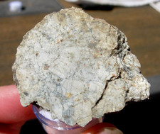 36,5 gramos 48x38x18mm Timimoun 003 Meteorito Enstatita Achond. (Aubrite) corte final