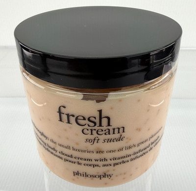 Philosophy Fresh Cream Soft Suede Hydrating Body Cloud Cream 16 oz NEW SEALED