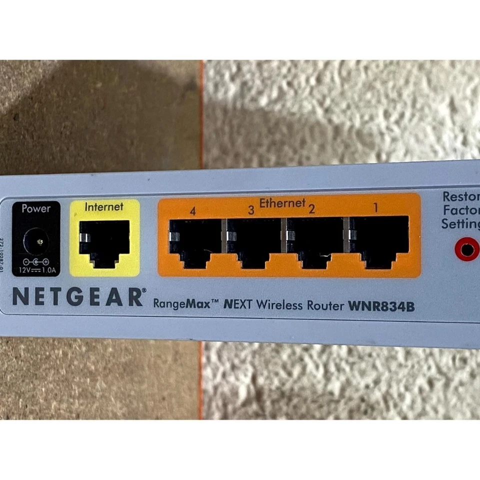 Netgear WNR834Bv2 RangeMax Next Wireless-N Router White 4-Ethernet Ports 270Mbps - Image 4 of 4