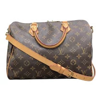Louis Vuitton Speedy Bandouliere Monogram Shoulder Bag