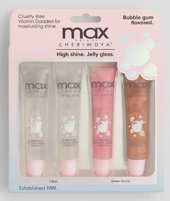 Max Make Up Cherimoya High Shine. Jelly Bubblegum Flavored Lip gloss New in box