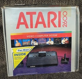 Atari 2600 Darth Vader Console Controller Set In Box & Matching Serials *Tested*