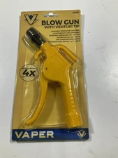 Vaper 19402 Venturi Air Blow Gun, LARGE, 90-120 PSI Working Pressure, 1/4" NPT