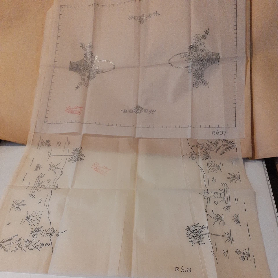 Vintage Embroidery Transfer Bundle Mixed x 89 sheets - Image 2 of 4