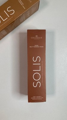 COCOSOLIS SOLIS Dark Selbstbräuner Für Gesicht Und Körper, Mousse 200ml