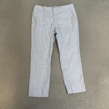 Banana Republic Pants Womens Size 12 Avery Blue Striped