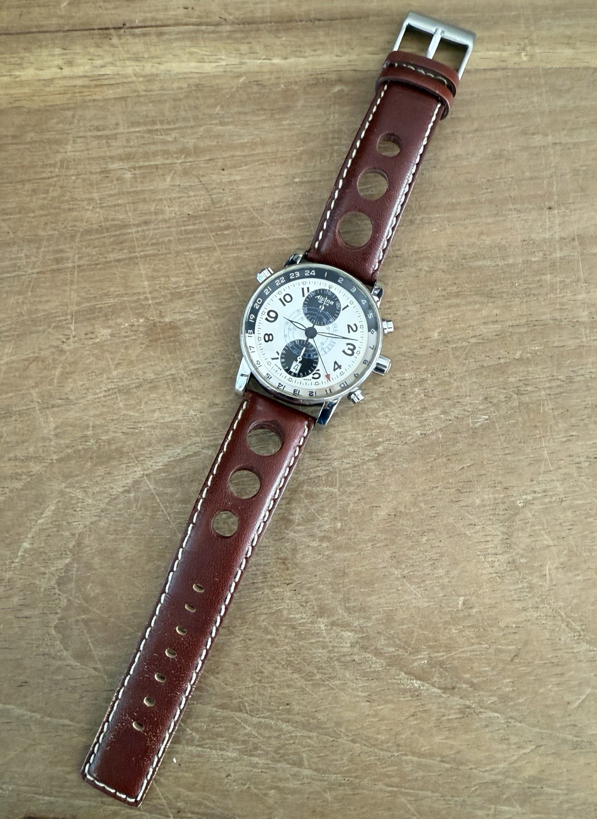 Alpina Startimer Chronograph Automatic Panda Dial… - image 17