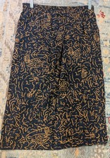 Vintage 90's Liz Sport 100 Cotton Size M Women's Skirt