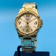 KIM ROGERS SU2542 By ACCUTIME Women s Wristwatch Crystal Bezel Works New Battery