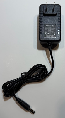 12V 1A AC/DC Adapter Charger Power Supply 5.5mm x 2.5mm Plug Center- Negative