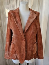 Cord Blazer in Dunkelkaramell