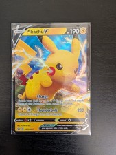 Carte Pokémon Pikachu V - SWSH061 Promo - EN (English) - Neuf / Near Mint